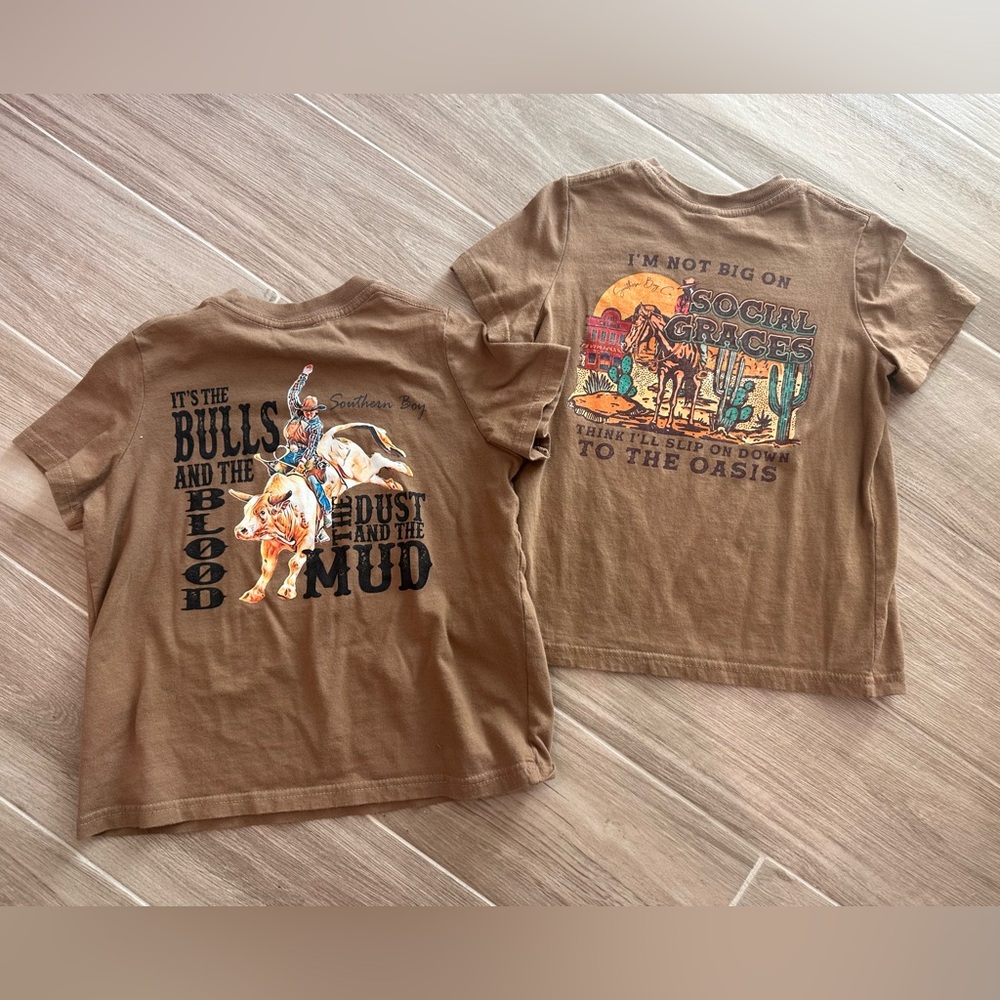 Southern Boy Co Rodeo Tshirts 5/6